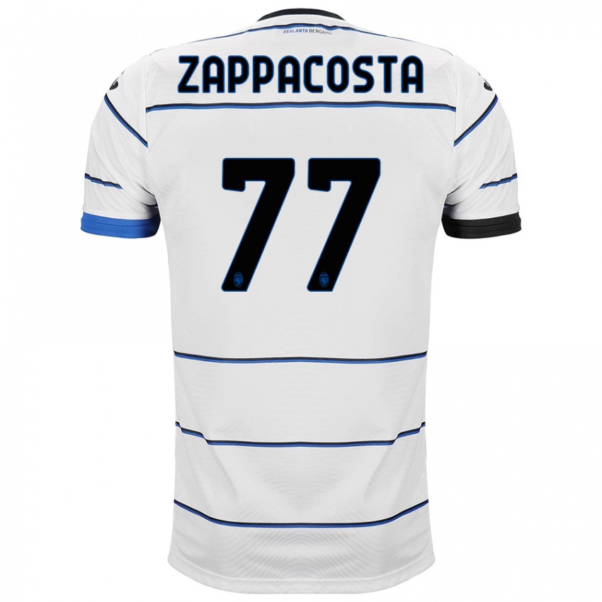 Barn Davide Zappacosta #77 Hvit Bortetrøye Drakt Trøye 2023/24 Skjorter T-Skjorte