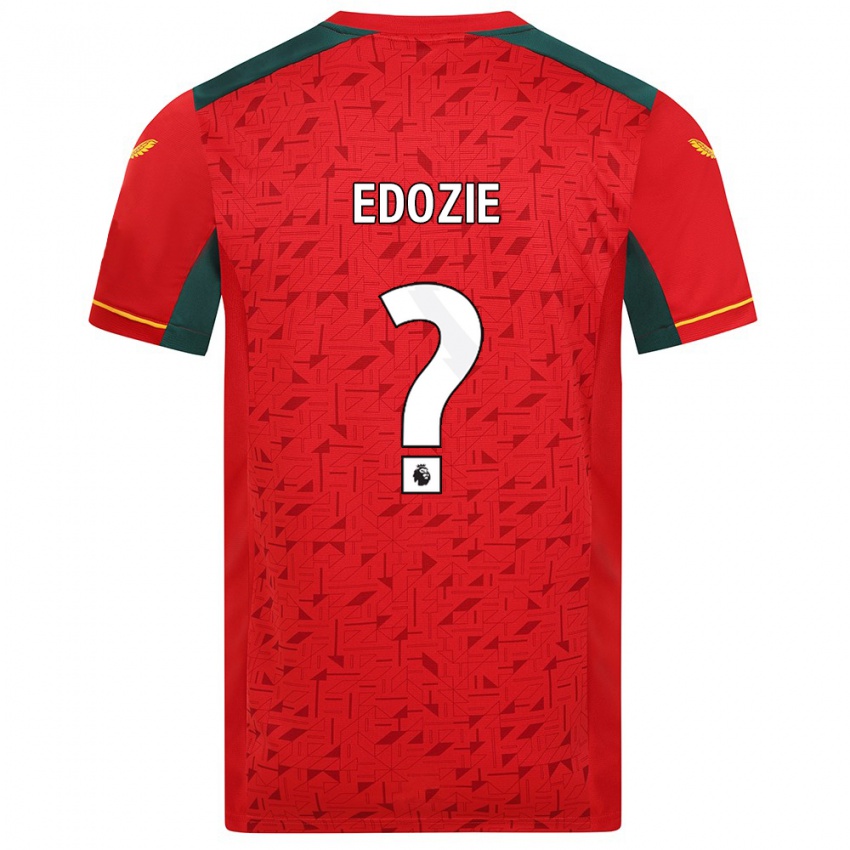 Mann Tom Edozie #0 Rød Bortetrøye Drakt Trøye 2023/24 Skjorter T-Skjorte
