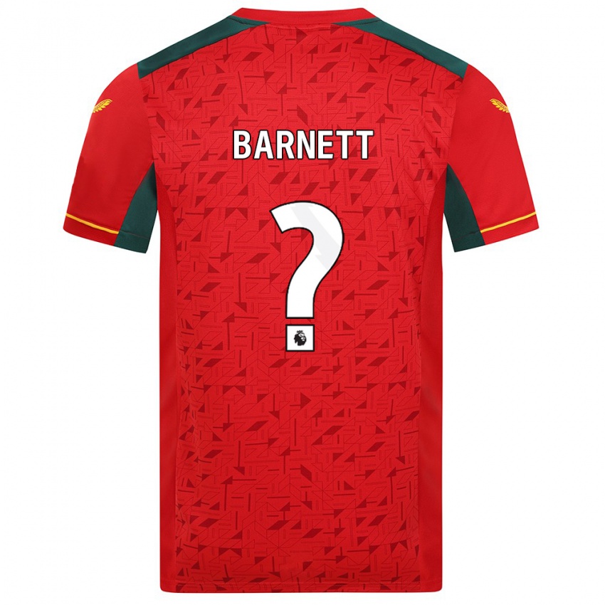 Dame Ty Barnett #0 Rød Bortetrøye Drakt Trøye 2023/24 Skjorter T-Skjorte