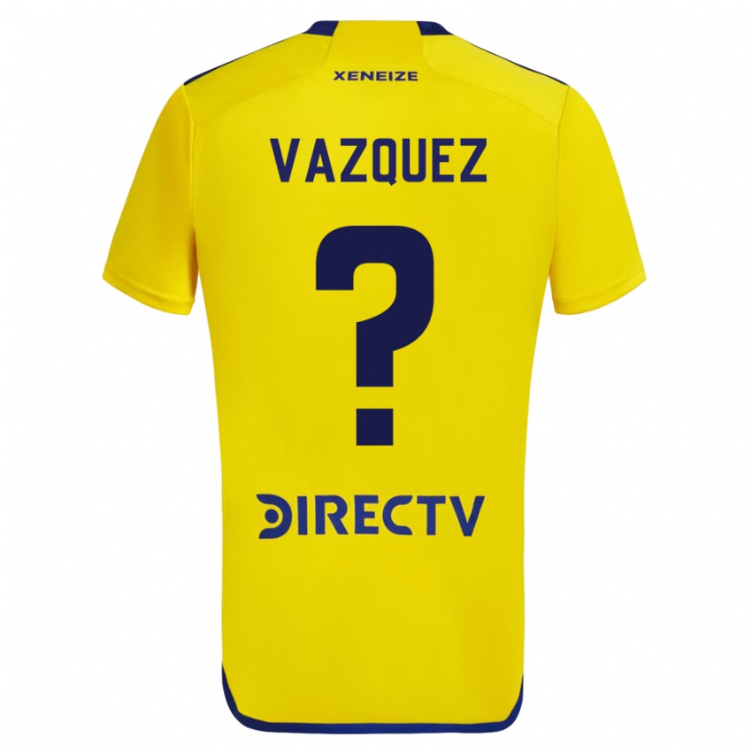 Dame Luis Vazquez #0 Gul Bortetrøye Drakt Trøye 2023/24 Skjorter T-Skjorte