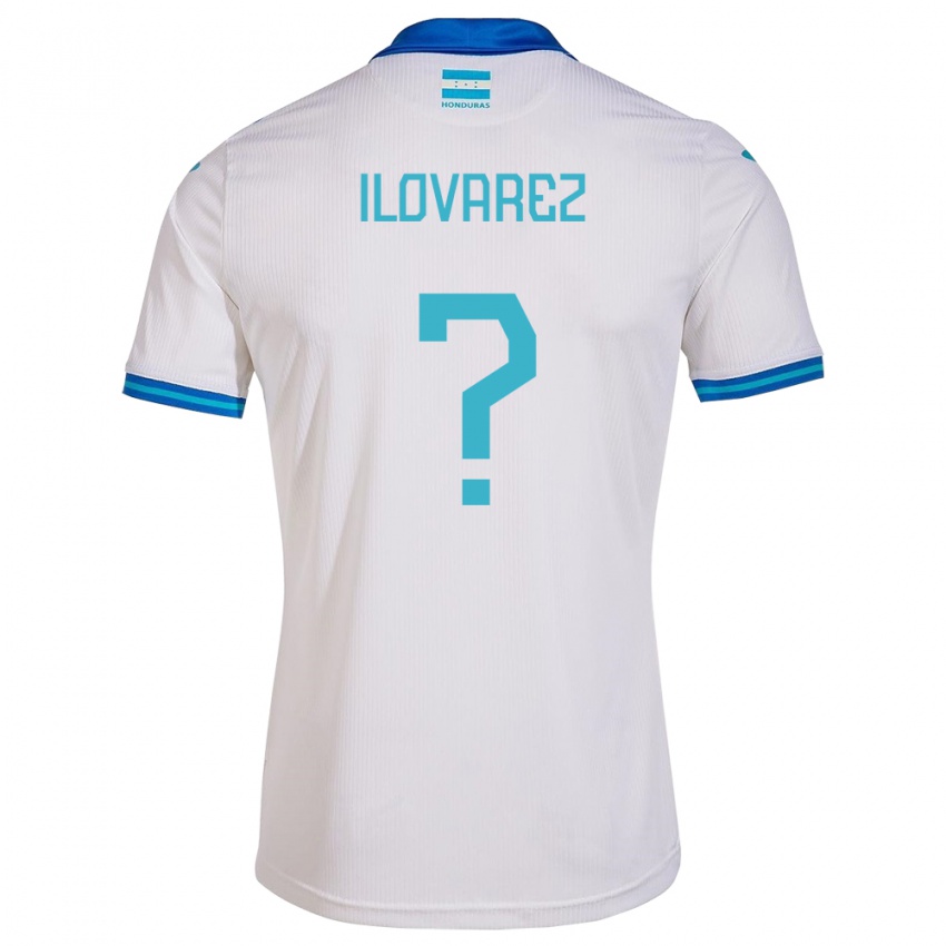 Mann Honduras Daniela Ilovarez #0 Hvit Hjemmetrøye Drakt Trøye 24-26 Skjorter T-Skjorte
