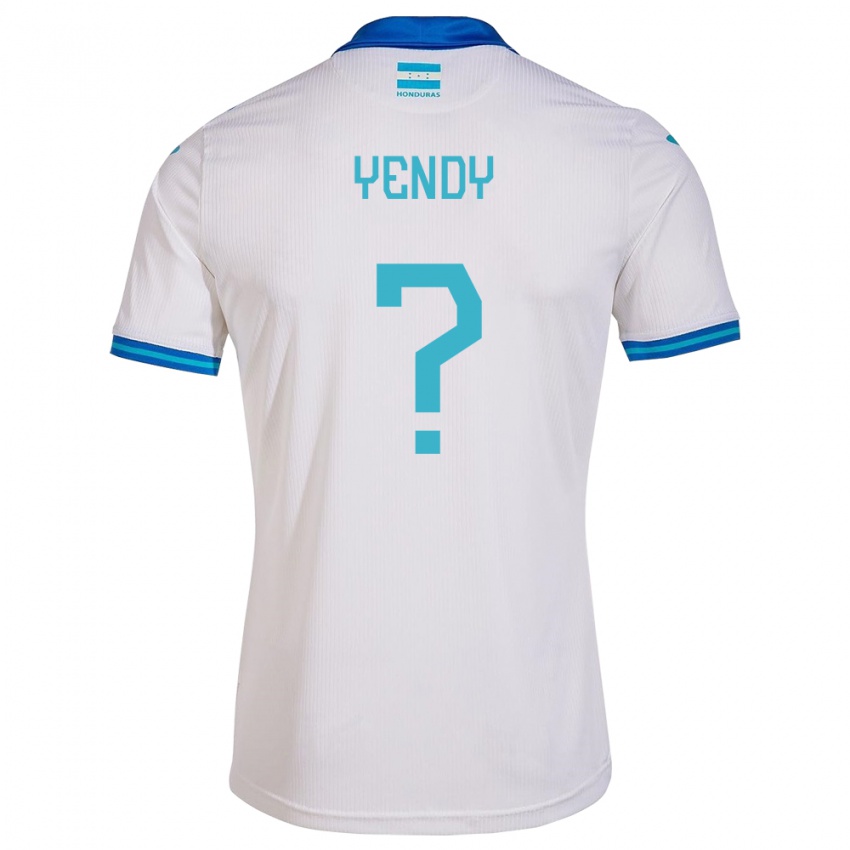 Dame Honduras Yendy Martínez #0 Hvit Hjemmetrøye Drakt Trøye 24-26 Skjorter T-Skjorte