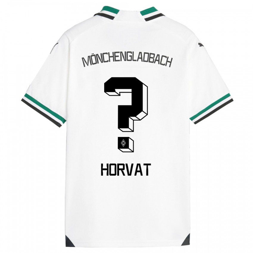 Barn Niko Horvat #0 Hvit Grønn Hjemmetrøye Drakt Trøye 2023/24 Skjorter T-Skjorte