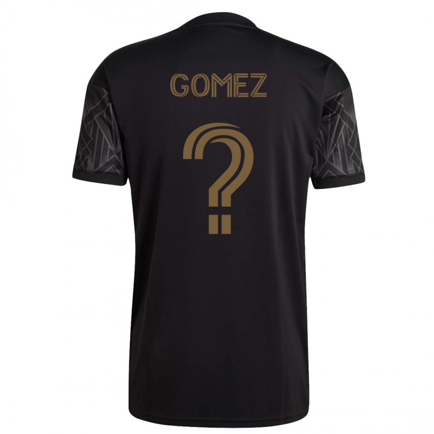 Barn Azyk Gomez #0 Svart Hjemmetrøye Drakt Trøye 2023/24 Skjorter T-Skjorte