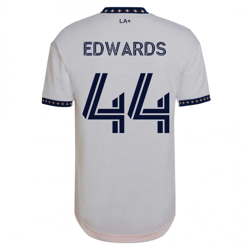 Barn Raheem Edwards #44 Hvit Hjemmetrøye Drakt Trøye 2023/24 Skjorter T-Skjorte