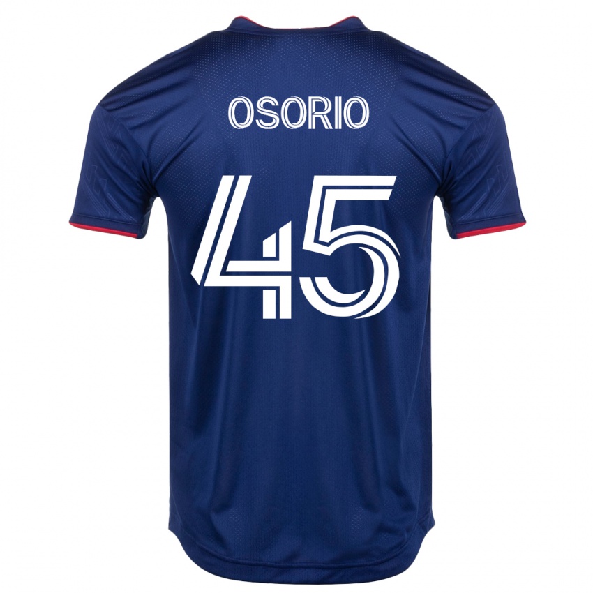 Barn Harold Osorio #45 Marinen Hjemmetrøye Drakt Trøye 2023/24 Skjorter T-Skjorte