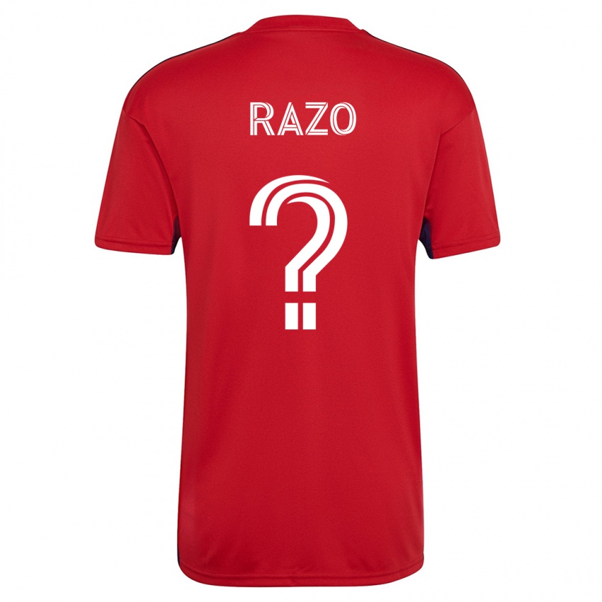 Barn Edgar Razo #0 Rød Hjemmetrøye Drakt Trøye 2023/24 Skjorter T-Skjorte