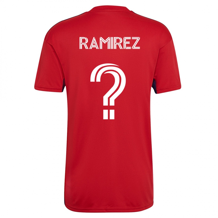 Barn Anthony Ramirez #0 Rød Hjemmetrøye Drakt Trøye 2023/24 Skjorter T-Skjorte