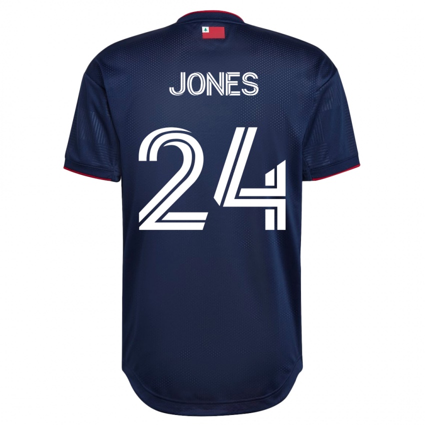 Barn Dejuan Jones #24 Marinen Hjemmetrøye Drakt Trøye 2023/24 Skjorter T-Skjorte