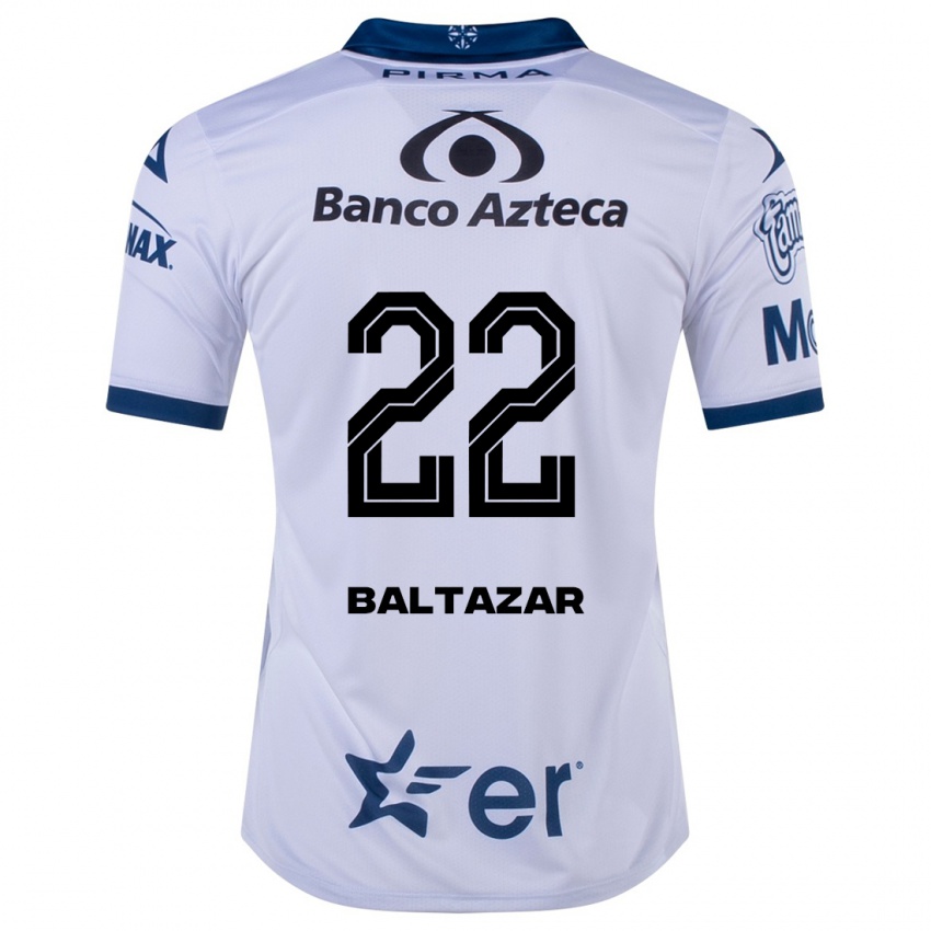 Barn Carlos Baltazar #22 Hvit Hjemmetrøye Drakt Trøye 2023/24 Skjorter T-Skjorte