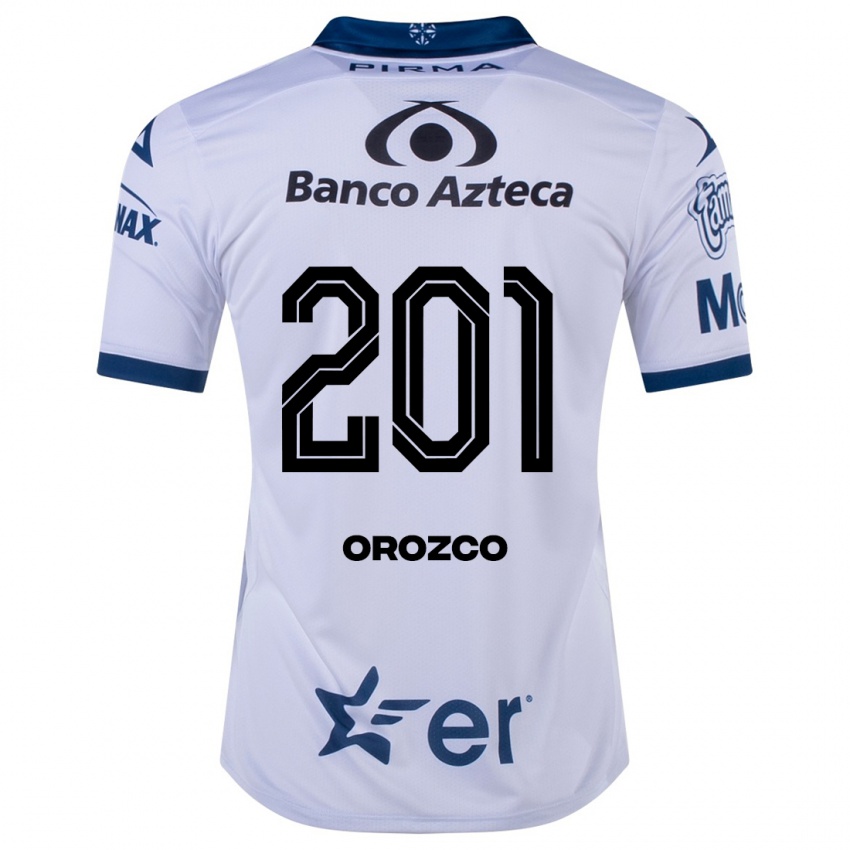 Barn Fabrizzio Orozco #201 Hvit Hjemmetrøye Drakt Trøye 2023/24 Skjorter T-Skjorte