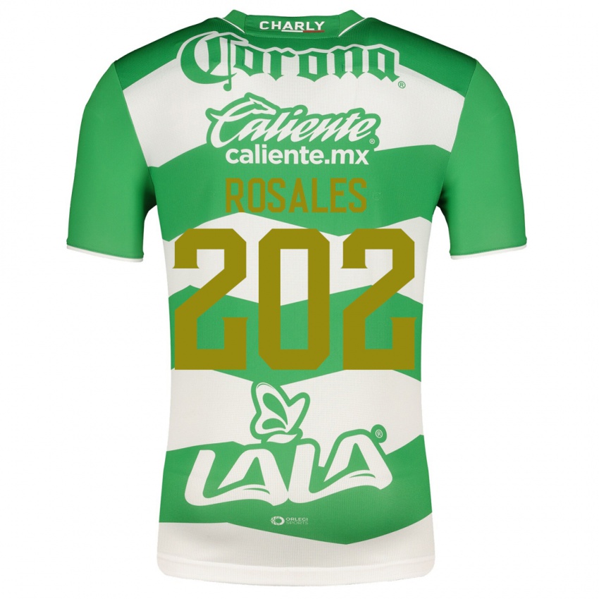 Barn Luis Rosales #202 Grønn Hjemmetrøye Drakt Trøye 2023/24 Skjorter T-Skjorte
