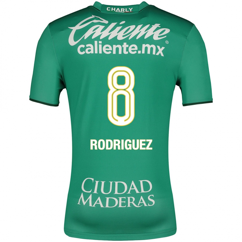 Barn Iván Rodríguez #8 Grønn Hjemmetrøye Drakt Trøye 2023/24 Skjorter T-Skjorte