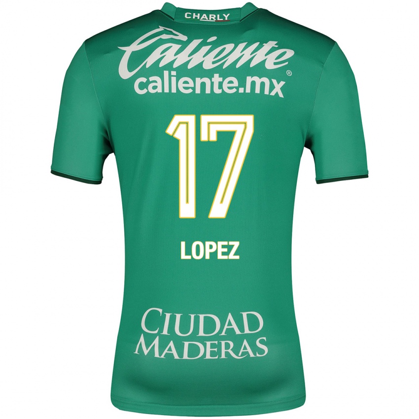 Barn Nicolas Lopez #17 Grønn Hjemmetrøye Drakt Trøye 2023/24 Skjorter T-Skjorte