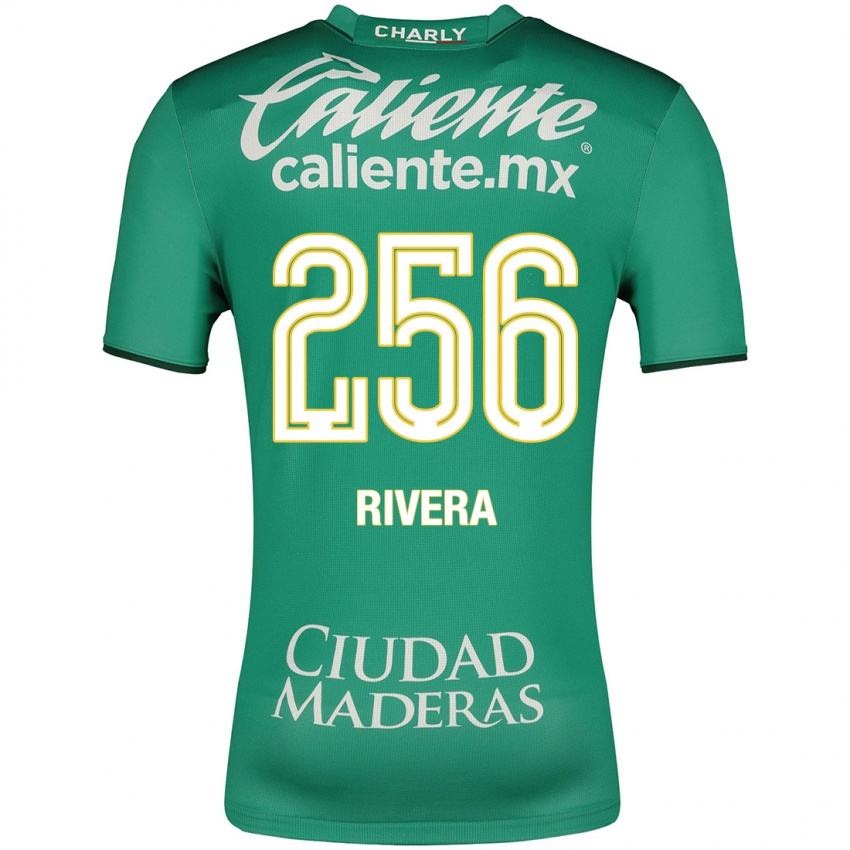 Barn Fernando Rivera #256 Grønn Hjemmetrøye Drakt Trøye 2023/24 Skjorter T-Skjorte