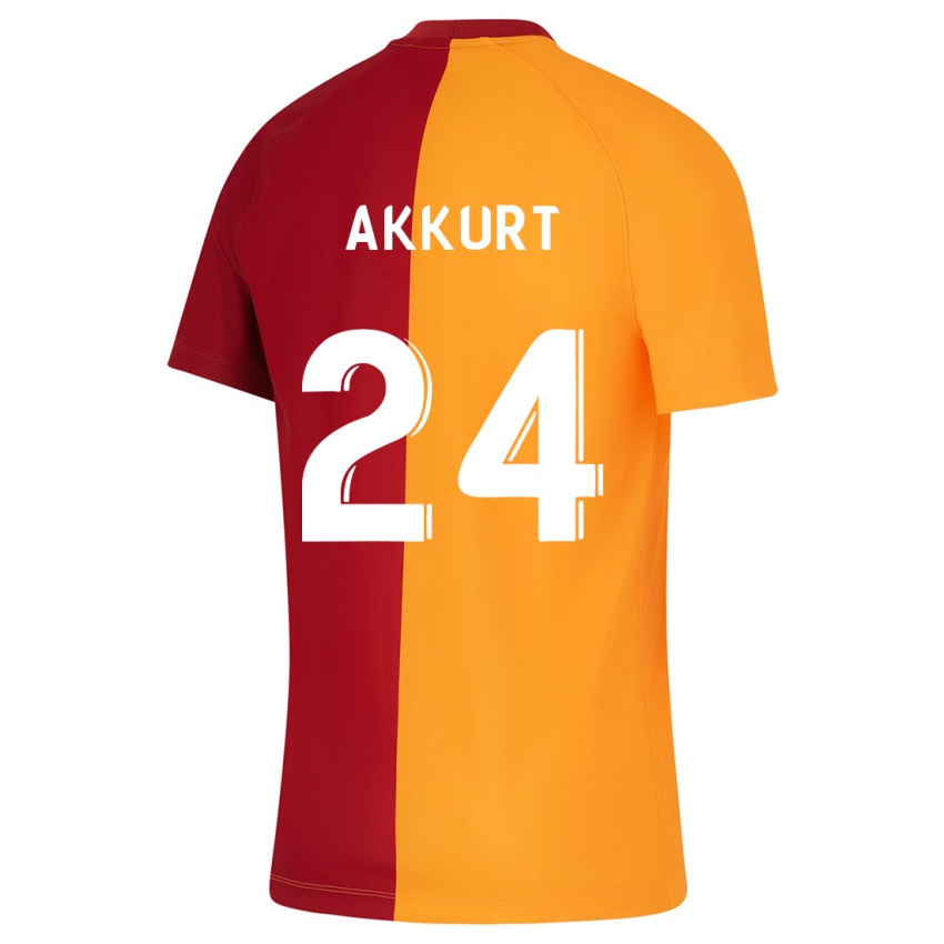 Barn Arzu Akkurt #24 Oransje Hjemmetrøye Drakt Trøye 2023/24 Skjorter T-Skjorte