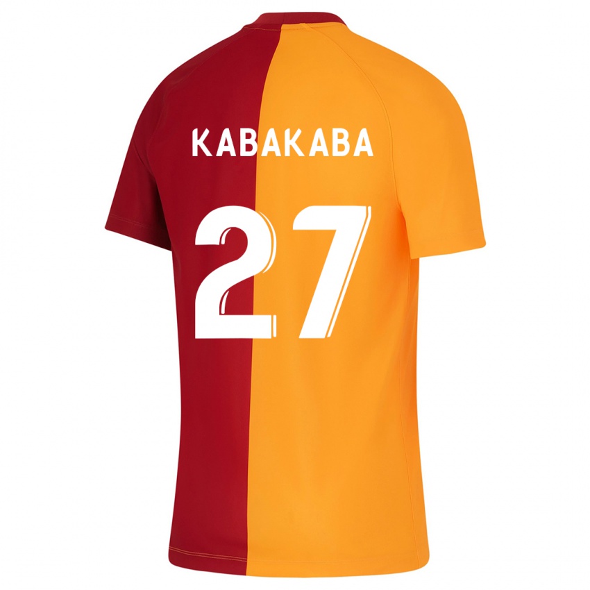 Barn Naomie Kabakaba #27 Oransje Hjemmetrøye Drakt Trøye 2023/24 Skjorter T-Skjorte