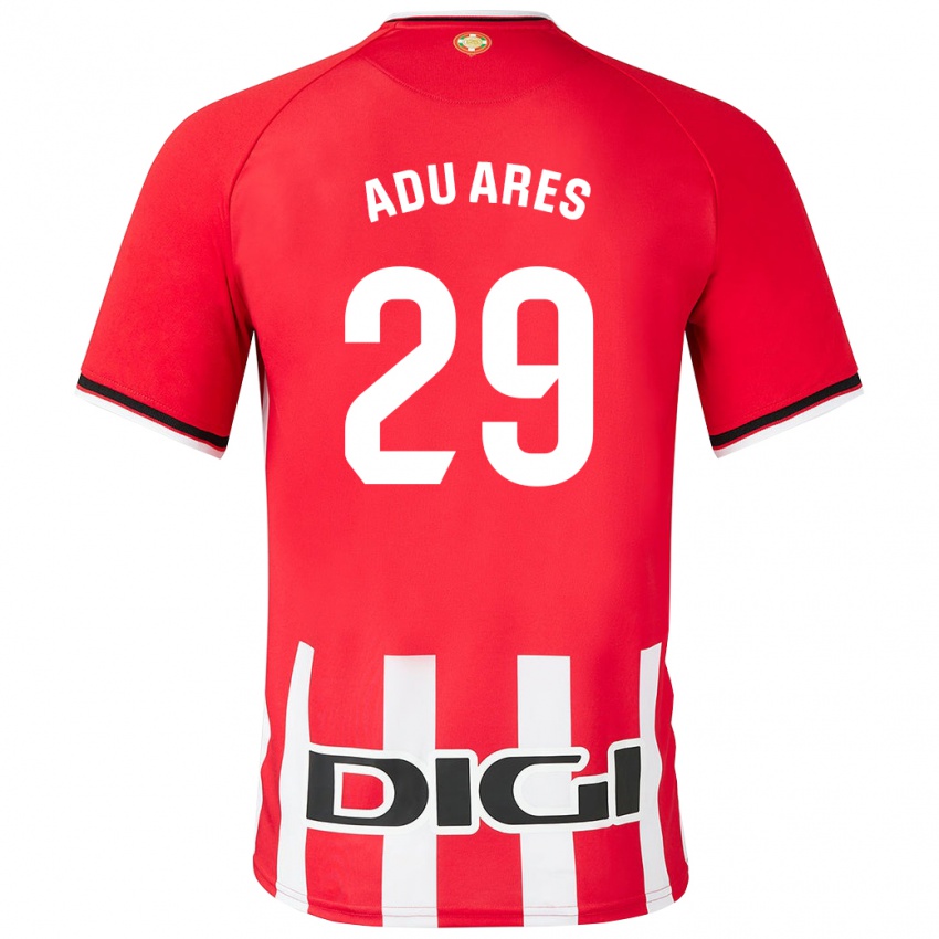 Barn Adu Ares #29 Rød Hjemmetrøye Drakt Trøye 2023/24 Skjorter T-Skjorte