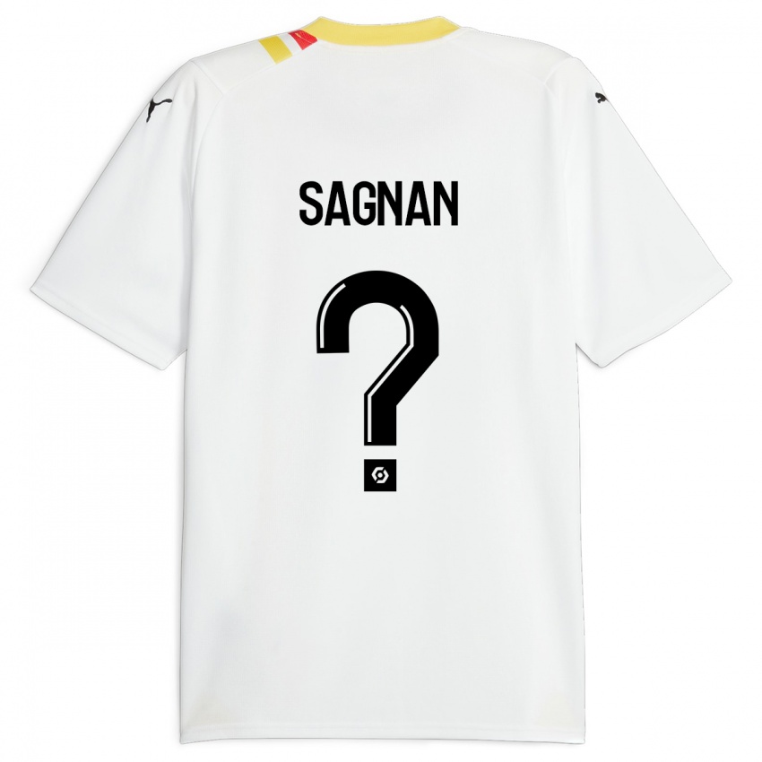 Barn Souleymane Sagnan #0 Svart Bortetrøye Drakt Trøye 2023/24 Skjorter T-Skjorte