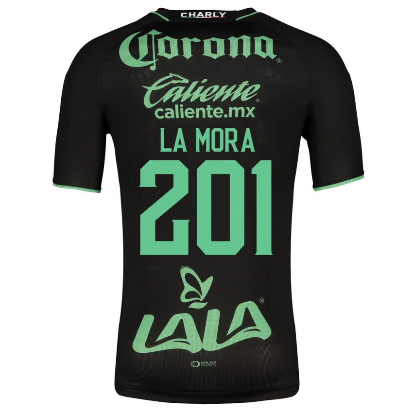 Barn Luis De La Mora #201 Svart Bortetrøye Drakt Trøye 2023/24 Skjorter T-Skjorte