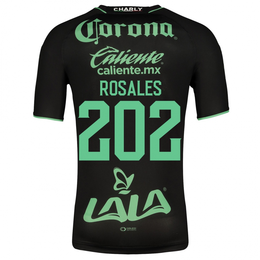 Barn Luis Rosales #202 Svart Bortetrøye Drakt Trøye 2023/24 Skjorter T-Skjorte