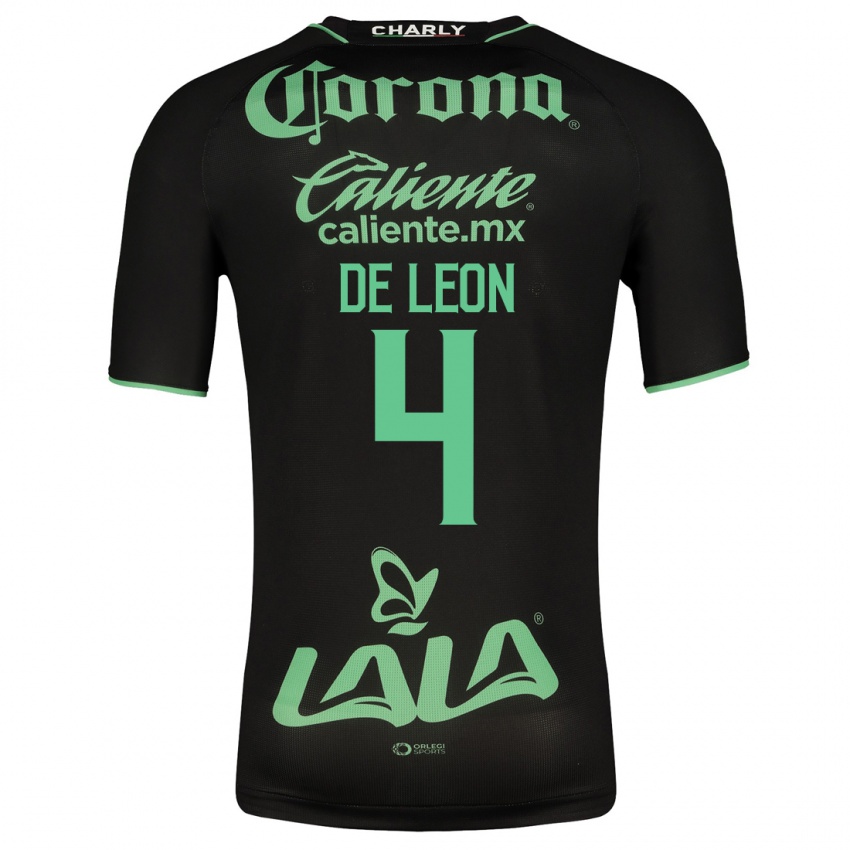 Barn Lourdes De León #4 Svart Bortetrøye Drakt Trøye 2023/24 Skjorter T-Skjorte