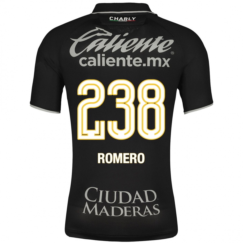 Barn Paulo Romero #238 Svart Bortetrøye Drakt Trøye 2023/24 Skjorter T-Skjorte