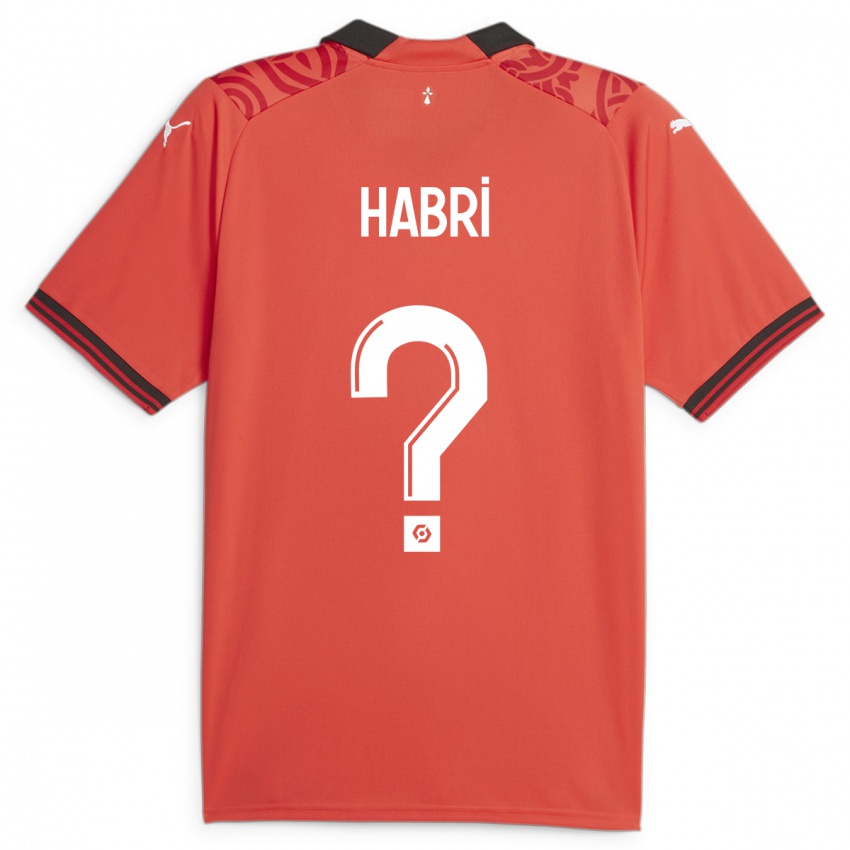 Mann Issa Habri #0 Rød Hjemmetrøye Drakt Trøye 2023/24 Skjorter T-Skjorte