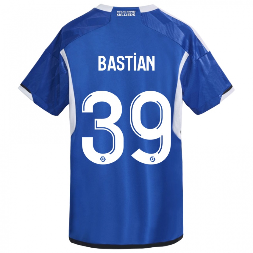 Mann Maxime Bastian #39 Blå Hjemmetrøye Drakt Trøye 2023/24 Skjorter T-Skjorte
