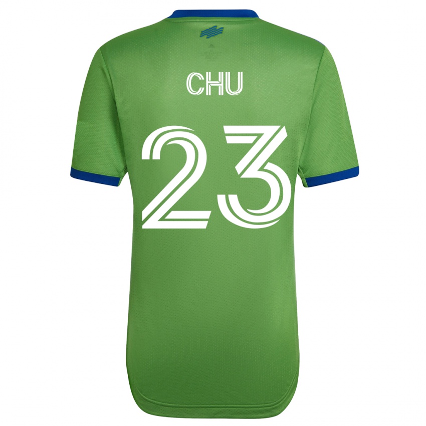 Mann Leo Chu #23 Grønn Hjemmetrøye Drakt Trøye 2023/24 Skjorter T-Skjorte