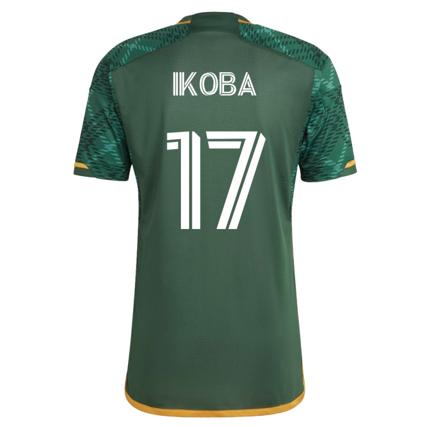 Mann Tega Ikoba #17 Grønn Hjemmetrøye Drakt Trøye 2023/24 Skjorter T-Skjorte
