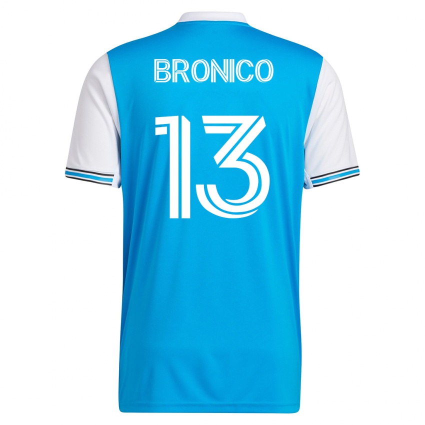 Mann Brandt Bronico #13 Blå Hjemmetrøye Drakt Trøye 2023/24 Skjorter T-Skjorte