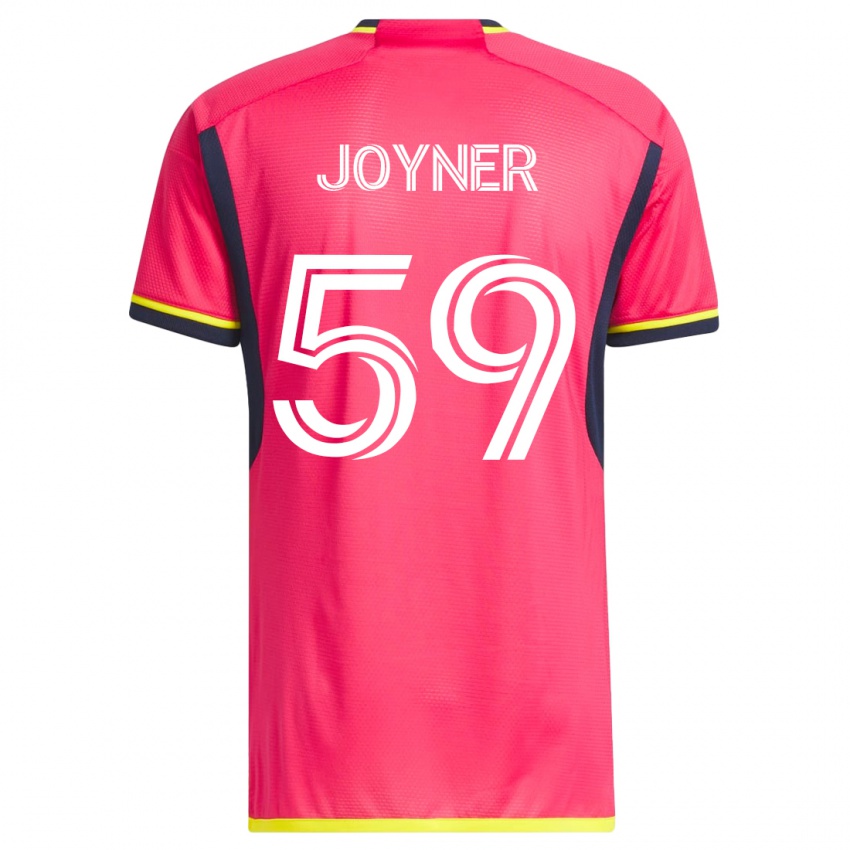 Mann Mykhi Joyner #59 Rosa Hjemmetrøye Drakt Trøye 2023/24 Skjorter T-Skjorte