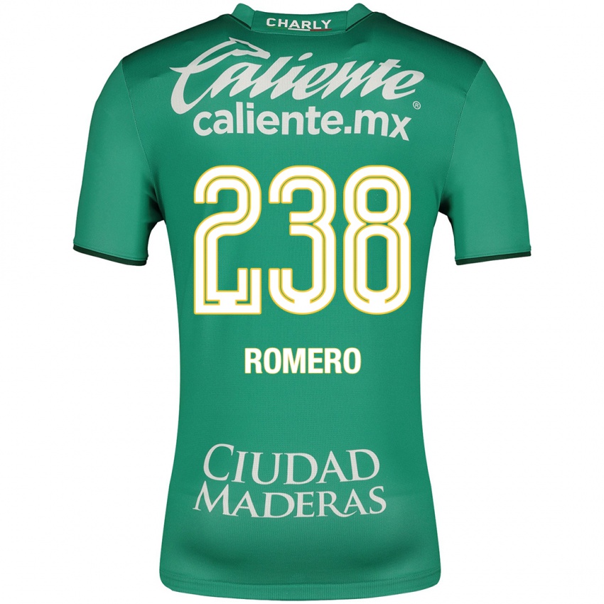 Mann Paulo Romero #238 Grønn Hjemmetrøye Drakt Trøye 2023/24 Skjorter T-Skjorte