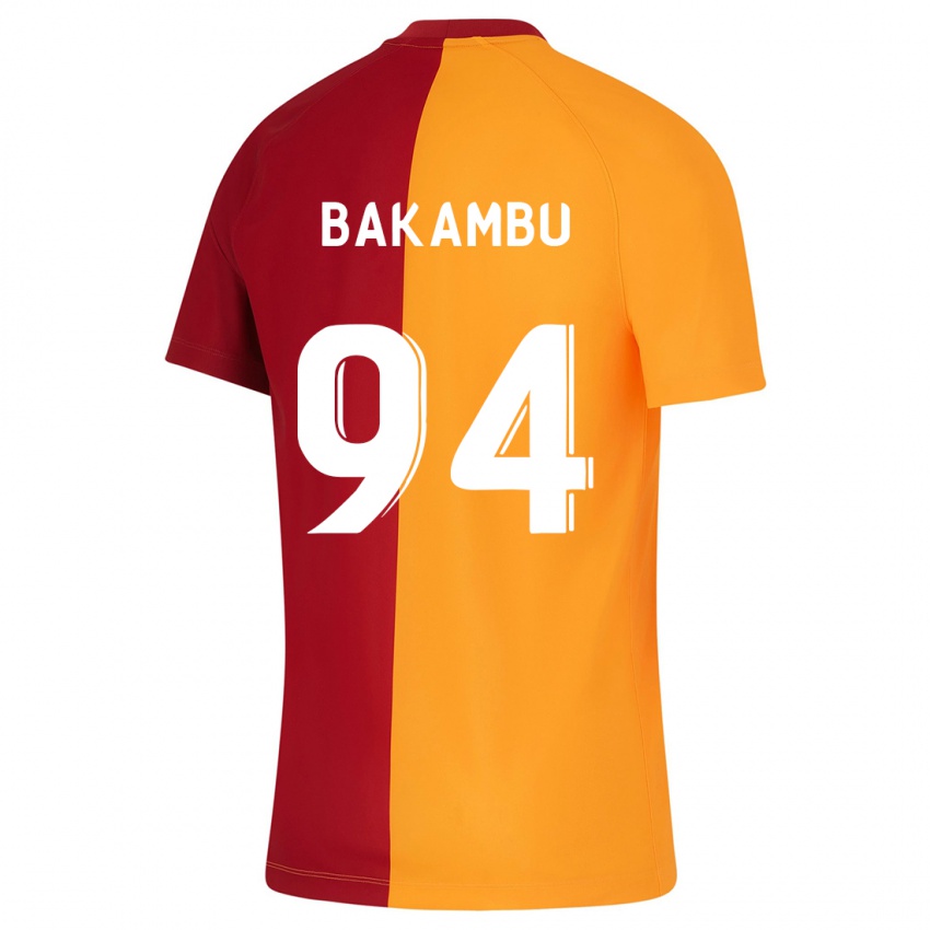 Mann Cedric Bakambu #94 Oransje Hjemmetrøye Drakt Trøye 2023/24 Skjorter T-Skjorte