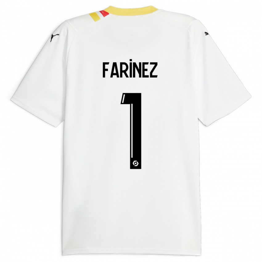 Mann Wuilker Fariñez #1 Svart Bortetrøye Drakt Trøye 2023/24 Skjorter T-Skjorte