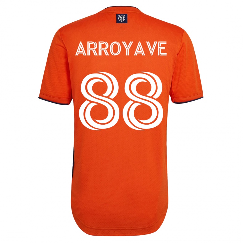 Mann Jacob Arroyave #88 Svart Bortetrøye Drakt Trøye 2023/24 Skjorter T-Skjorte