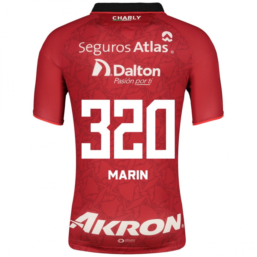 Mann Donato Marín #320 Rød Bortetrøye Drakt Trøye 2023/24 Skjorter T-Skjorte