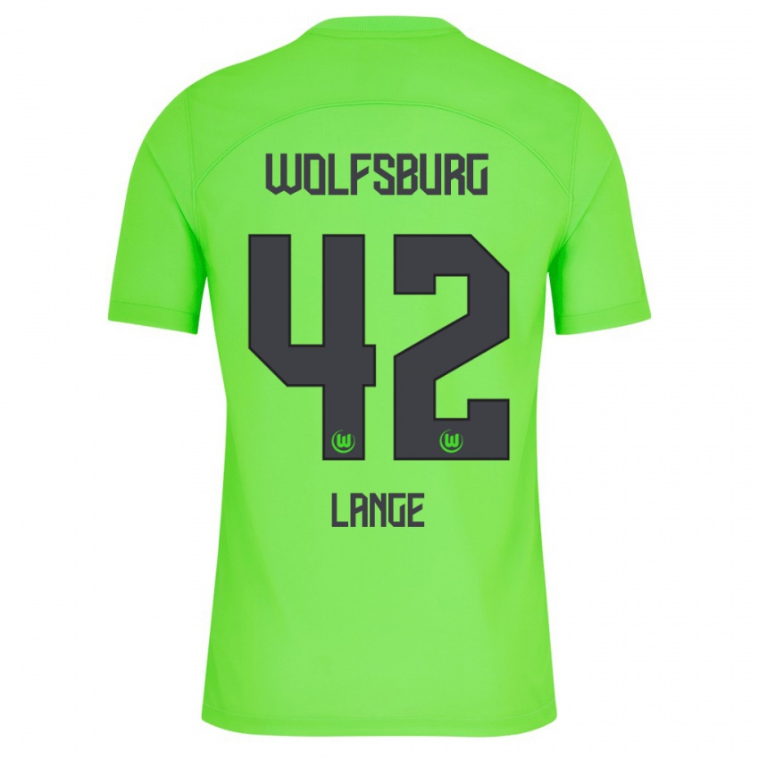 Dame Felix Lange #42 Grønn Hjemmetrøye Drakt Trøye 2023/24 Skjorter T-Skjorte