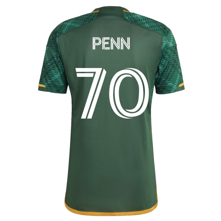 Dame Josh Penn #70 Grønn Hjemmetrøye Drakt Trøye 2023/24 Skjorter T-Skjorte