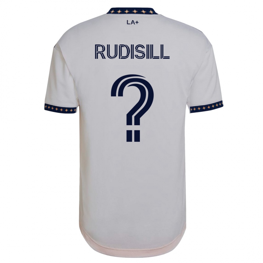 Dame Paulo Rudisill #0 Hvit Hjemmetrøye Drakt Trøye 2023/24 Skjorter T-Skjorte