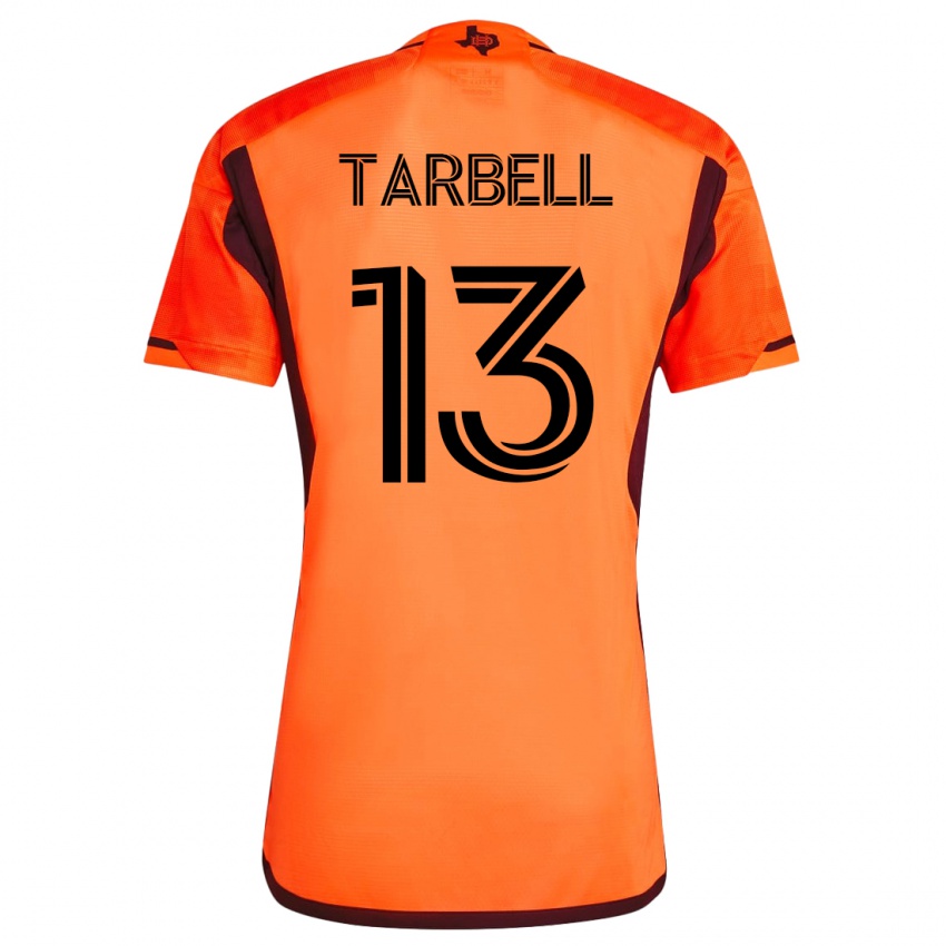 Dame Andrew Tarbell #13 Oransje Hjemmetrøye Drakt Trøye 2023/24 Skjorter T-Skjorte