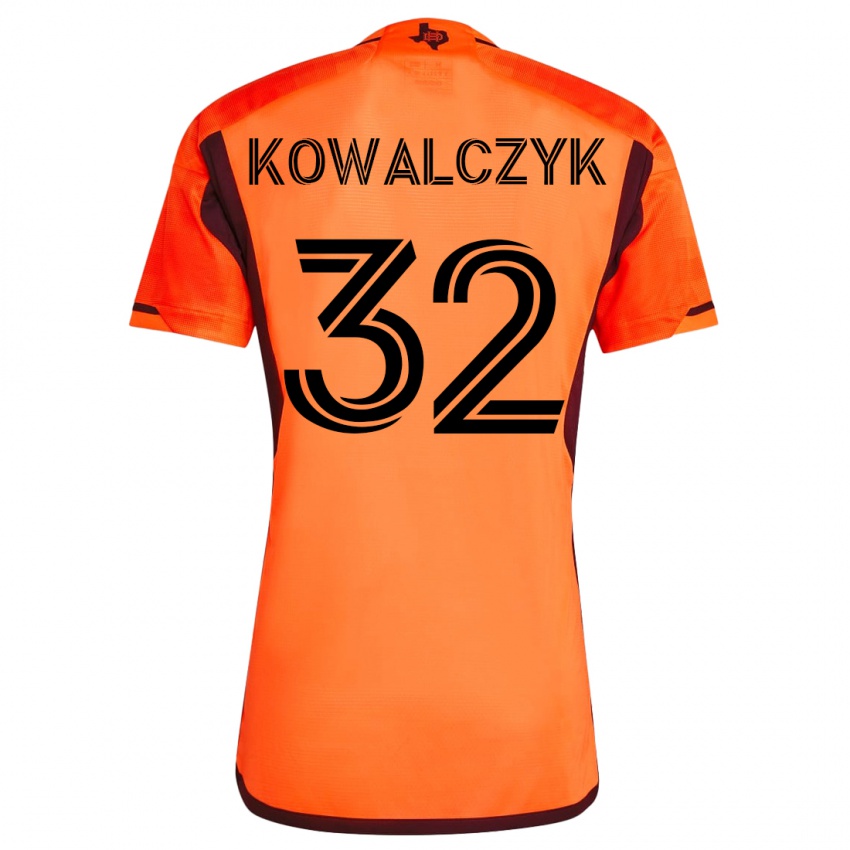 Dame Sebastian Kowalczyk #32 Oransje Hjemmetrøye Drakt Trøye 2023/24 Skjorter T-Skjorte