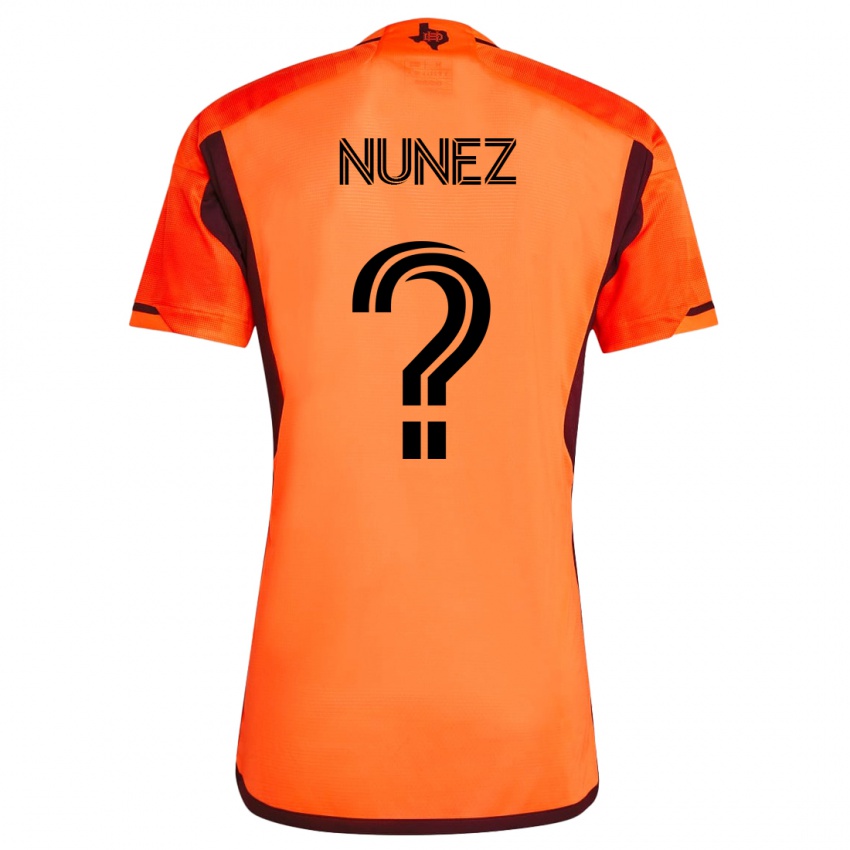 Dame José Núñez #0 Oransje Hjemmetrøye Drakt Trøye 2023/24 Skjorter T-Skjorte