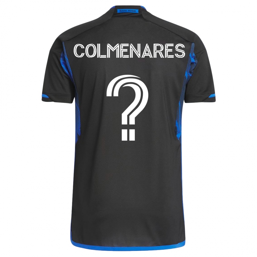 Dame Mateo Colmenares #0 Blå Svart Hjemmetrøye Drakt Trøye 2023/24 Skjorter T-Skjorte