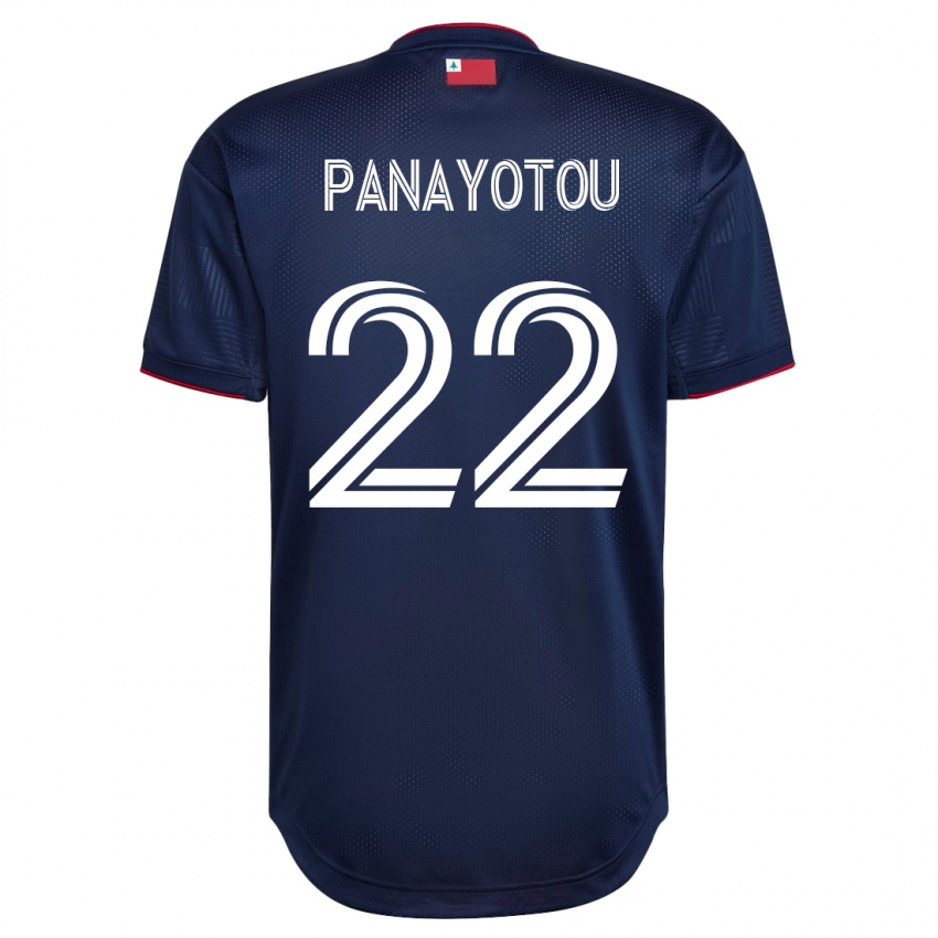 Dame Jack Panayotou #22 Marinen Hjemmetrøye Drakt Trøye 2023/24 Skjorter T-Skjorte