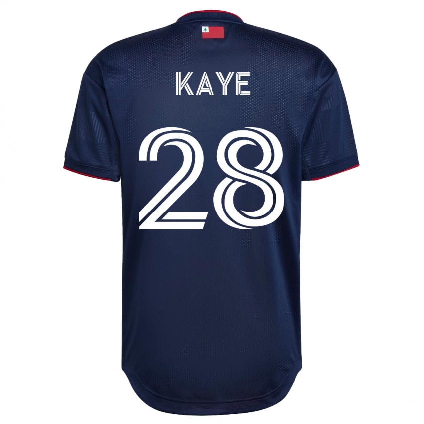 Dame Mark-Anthony Kaye #28 Marinen Hjemmetrøye Drakt Trøye 2023/24 Skjorter T-Skjorte
