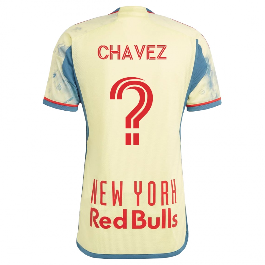 Dame Sebasthian Chavez #0 Gul Hjemmetrøye Drakt Trøye 2023/24 Skjorter T-Skjorte