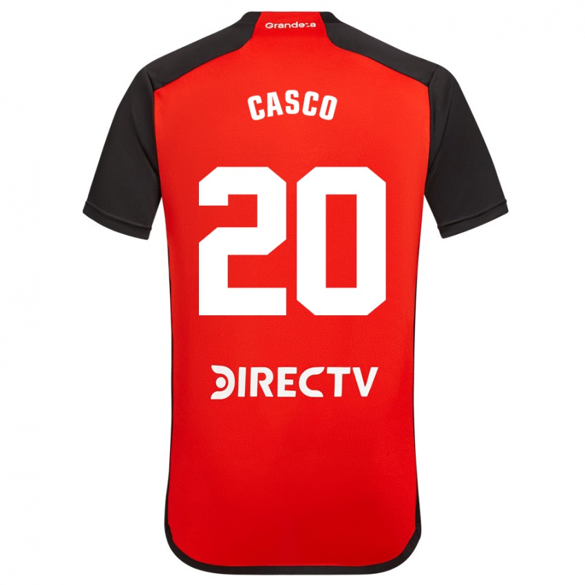 Dame Milton Casco #20 Rød Bortetrøye Drakt Trøye 2023/24 Skjorter T-Skjorte