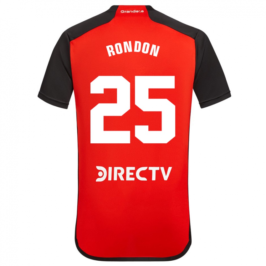 Dame Salomón Rondón #25 Rød Bortetrøye Drakt Trøye 2023/24 Skjorter T-Skjorte